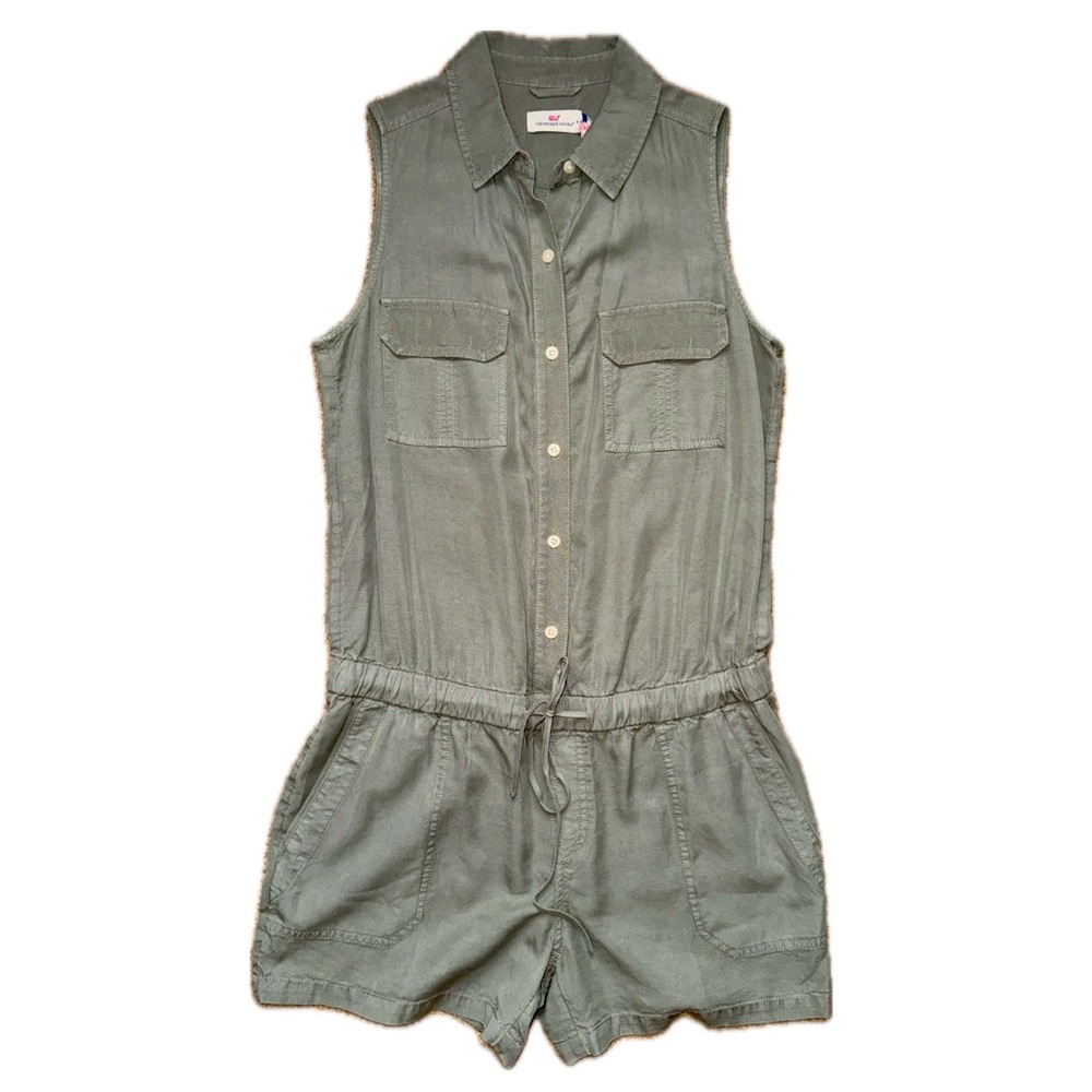 Vineyard Vines Sleeveless Utility Romper